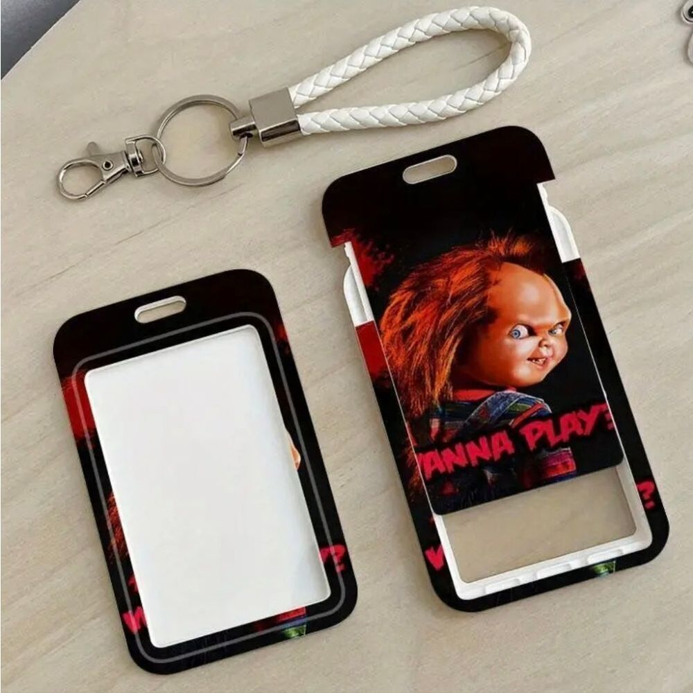 Childs Play Chucky Keychain Card/ID Holder